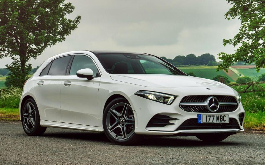 Mercedes-Benz A180 d AMG Line (W177) (UK) '2018